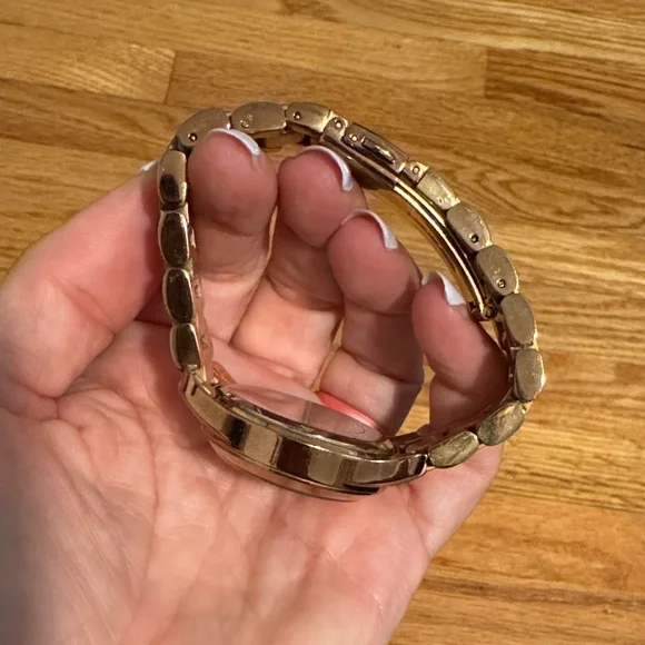 Michael Kors Rose Gold-Tone Watch with White Dial - Picture 5 of 5